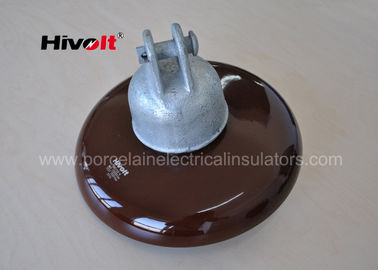 11 Kv 33 Kv Phụ kiện treo tường bằng sứ màu nâu cho dây chuyền phân phối