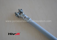 Double Clevis Loại Composite Long Rod Insulator Lưỡi / Clevis Cách kết nối