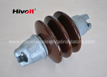 Multi Màu Sứ cách điện Đình chỉ Insulator / Cap Và Pin Insulator