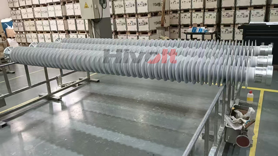 Máy cách nhiệt trạm cao su silicone cho truyền điện cao áp