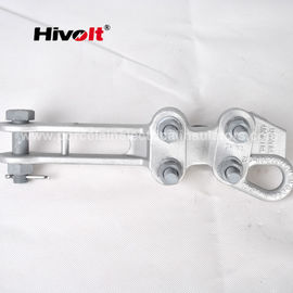 Đường truyền nhôm Phần cứng Kẹp đường dây nóng với bu lông và đai ốc thép mạ kẽm