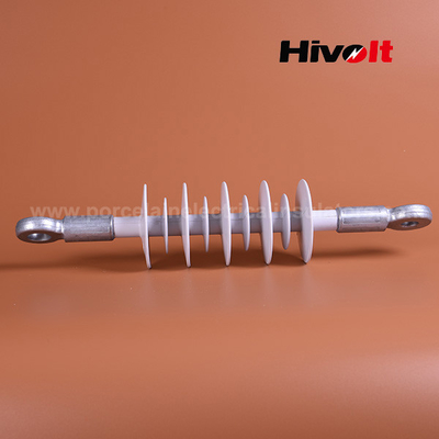 Cách điện thanh dài tổng hợp 24kv 70kn với phần cứng kết nối mắt to
